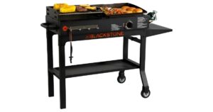 Blackstone Duo 17 Griddle and Charcoal Grill Combo