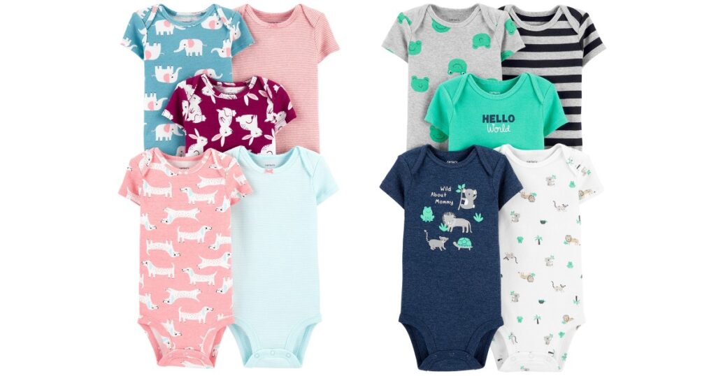 Bodysuits Carter's de 5-Piezas en Macy's