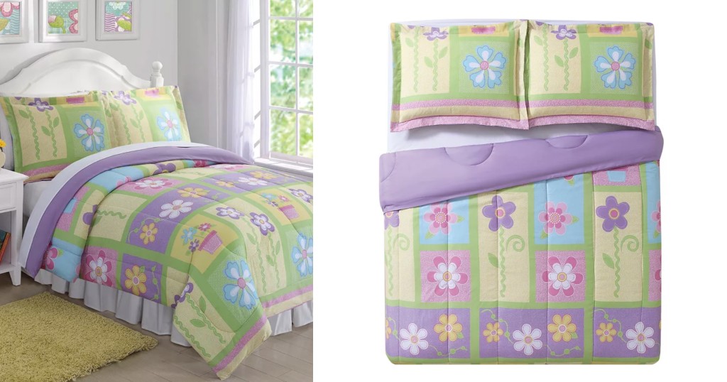 Set de Comforter Reversible Sweet Helena
