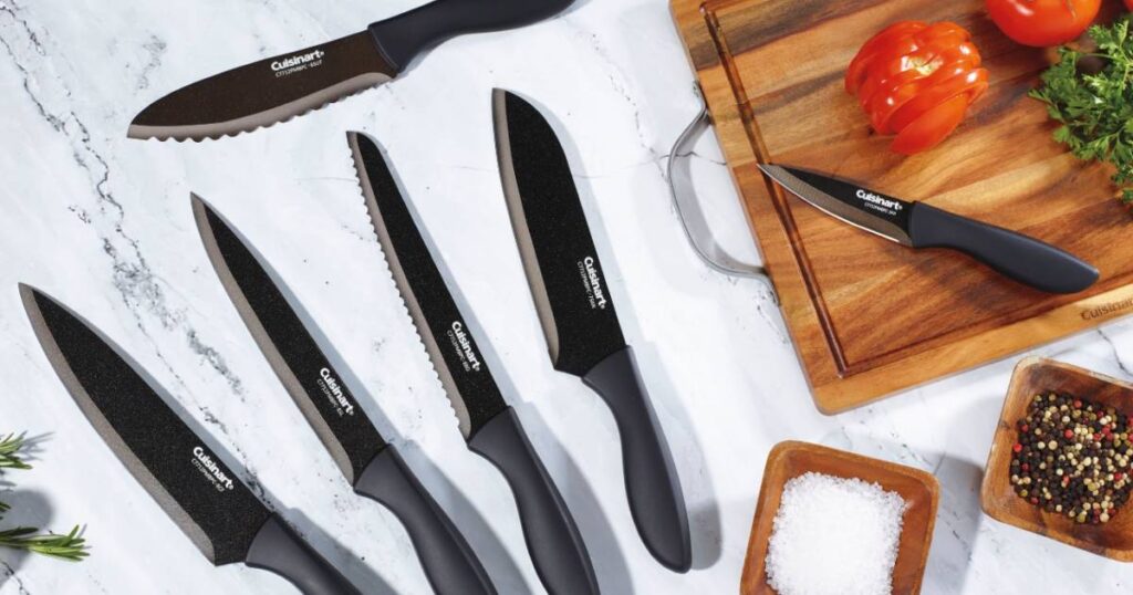 Set de Cuchillos Cuisinart con Protectores
