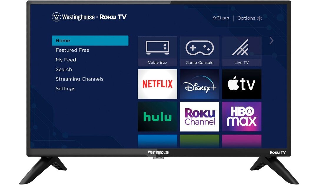 Westinghouse HD Smart Roku TV 24-In a solo $89.99 en Best Buy (Reg. $110)