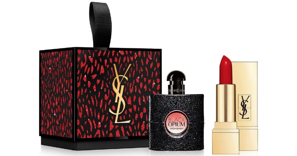 Yves Saint Laurent 2-Piezas Black Opium Ornament Set