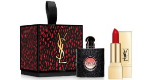 Yves Saint Laurent 2-Piezas Black Opium Ornament Set