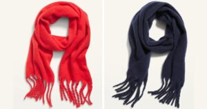 Acogedoras Bufandas con Flecos en Old Navy