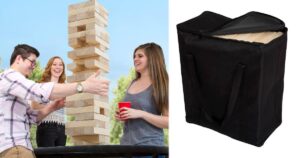 Juego Clásico de Bloques de Madera