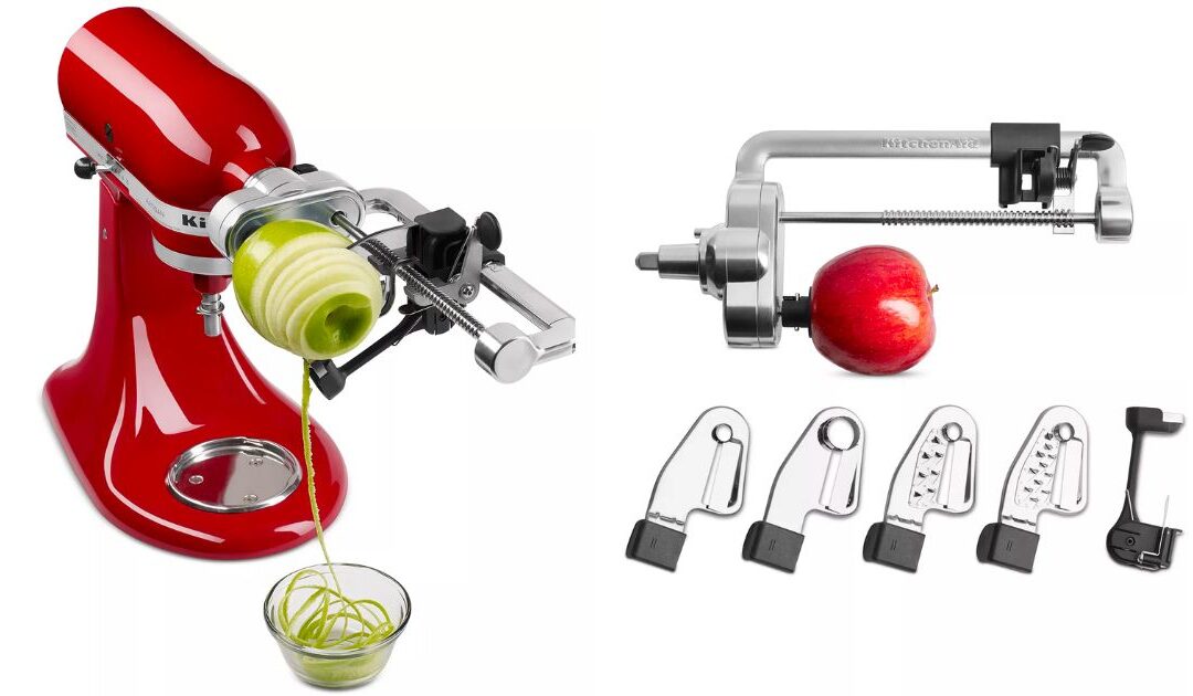 KitchenAid Spiralizer Stand Mixer Attachment a solo $69.99 en Macy’s (Reg. $100)