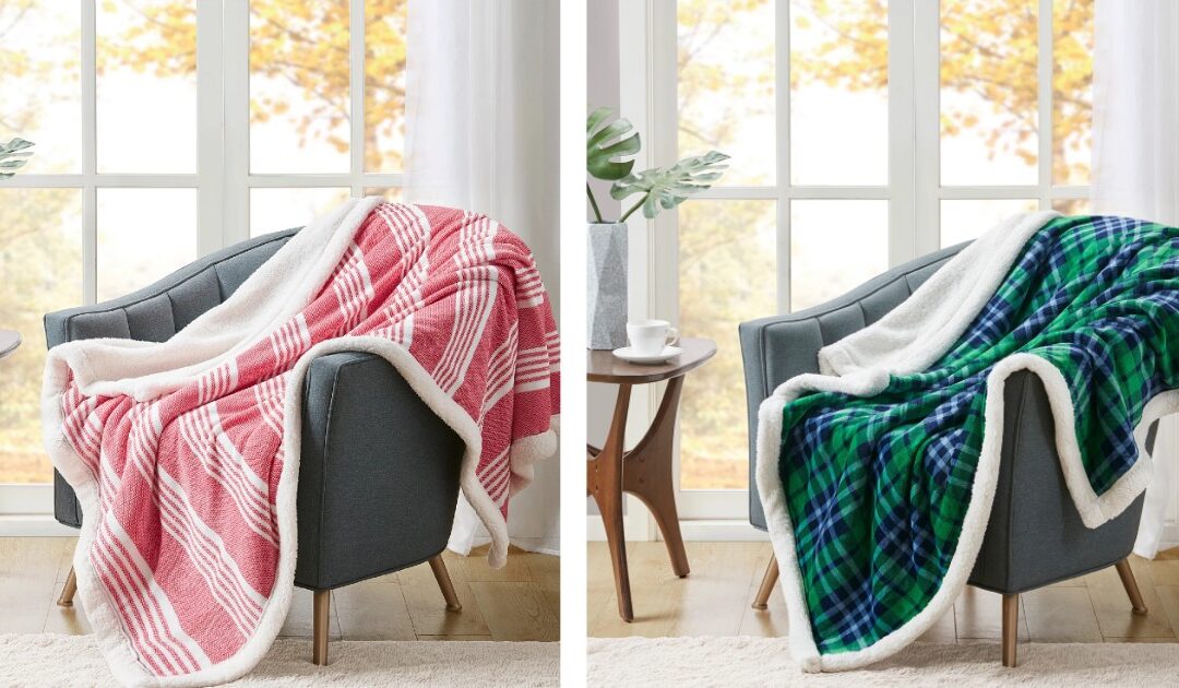 Manta Martha Stewart Reversible SOLO $19.99 en Macy’s (Reg $50)