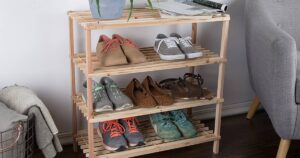 Rack de Madera para Zapato