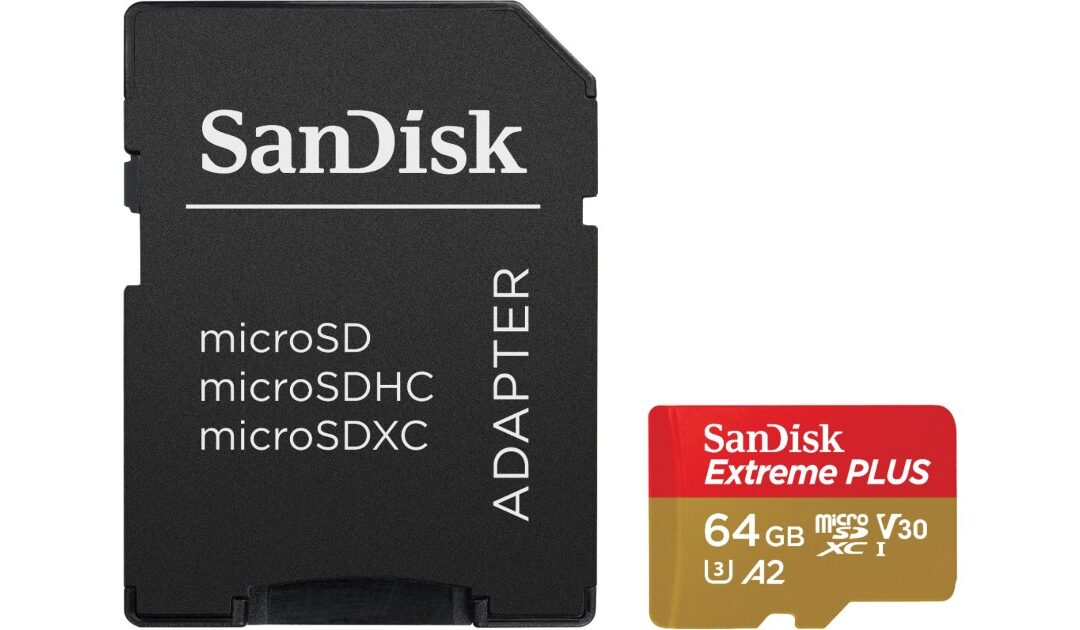 Memory Card SanDisk Extreme PLUS 64GB a solo $19.99 en Best Buy (Reg. $48)