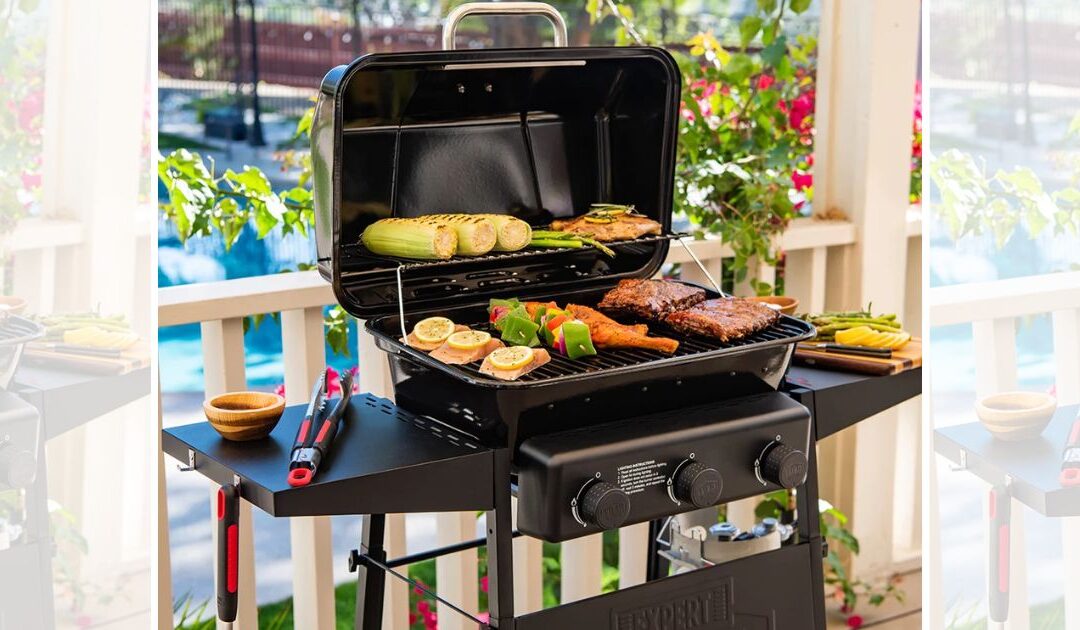 Expert Grill 3 Burner Propane Gas Grill a solo $96 en Walmart