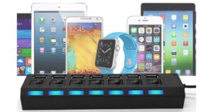 Multi Port USB Splitter 7-in-1