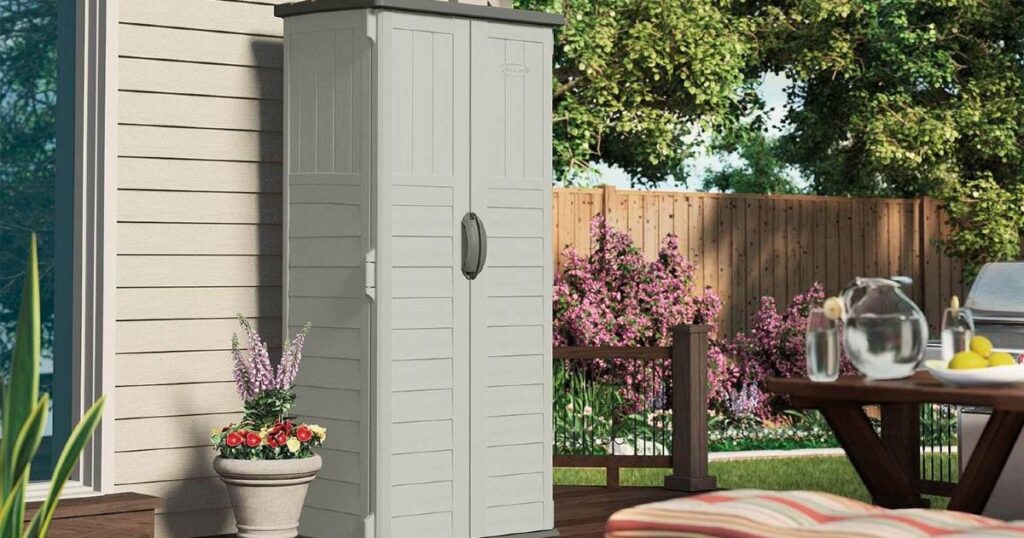 Shed Vertical para Patio