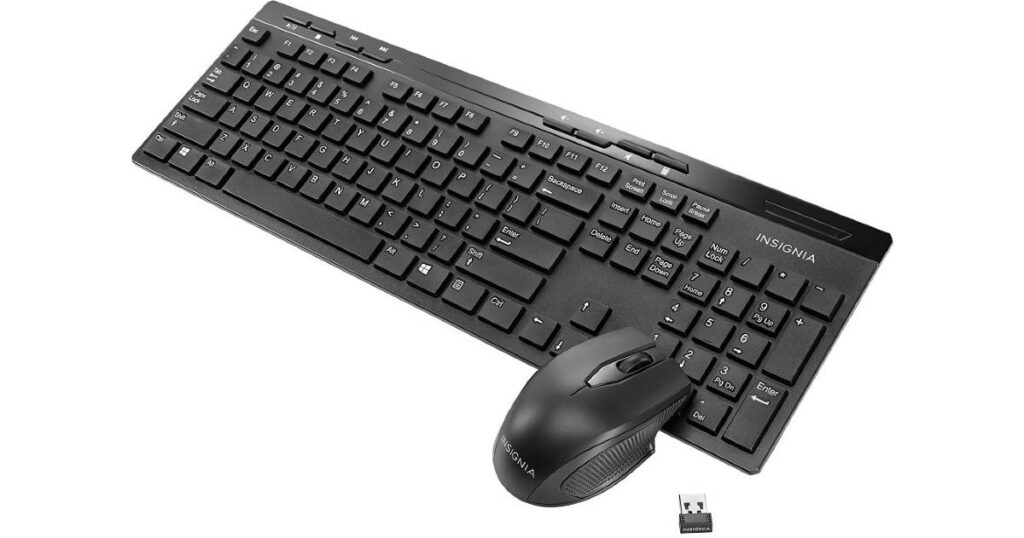 Teclado y Mouse Inalámbricos Insignia