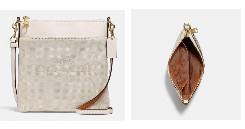 Cartera Coach Kitt Denim Jacquard