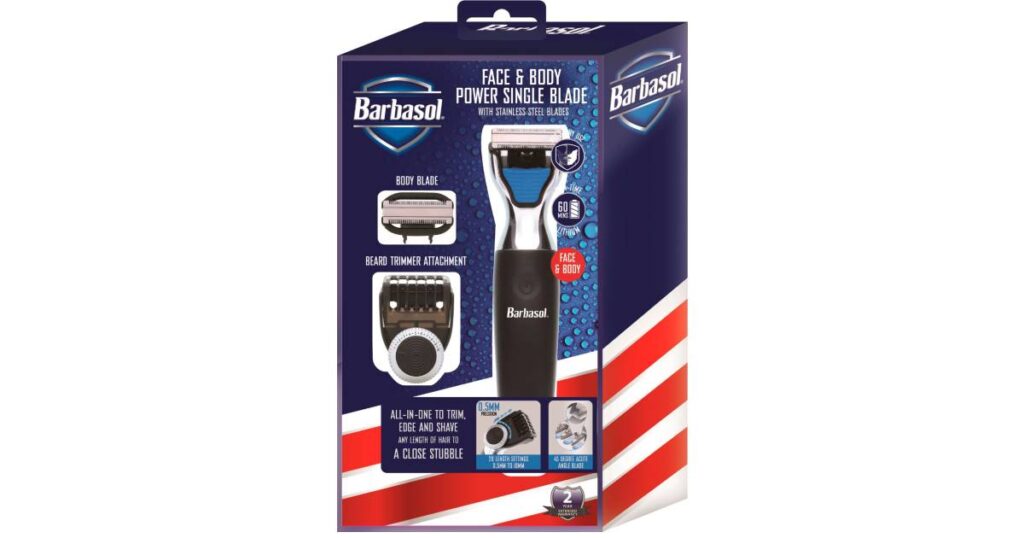 Máquina de Afeitar Recargable Barbasol