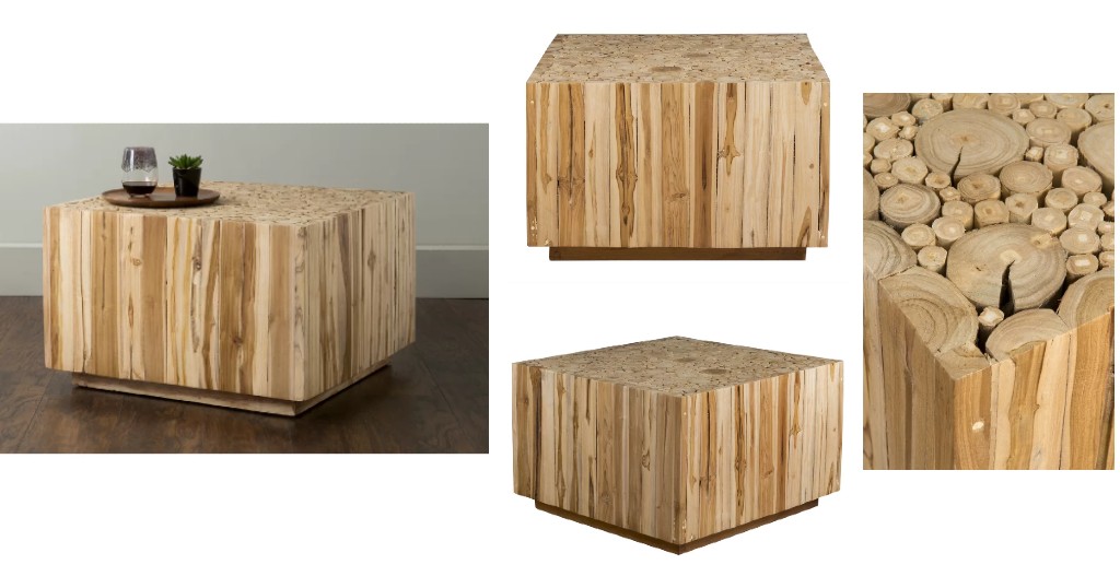 Premium Material Block Coffee Table