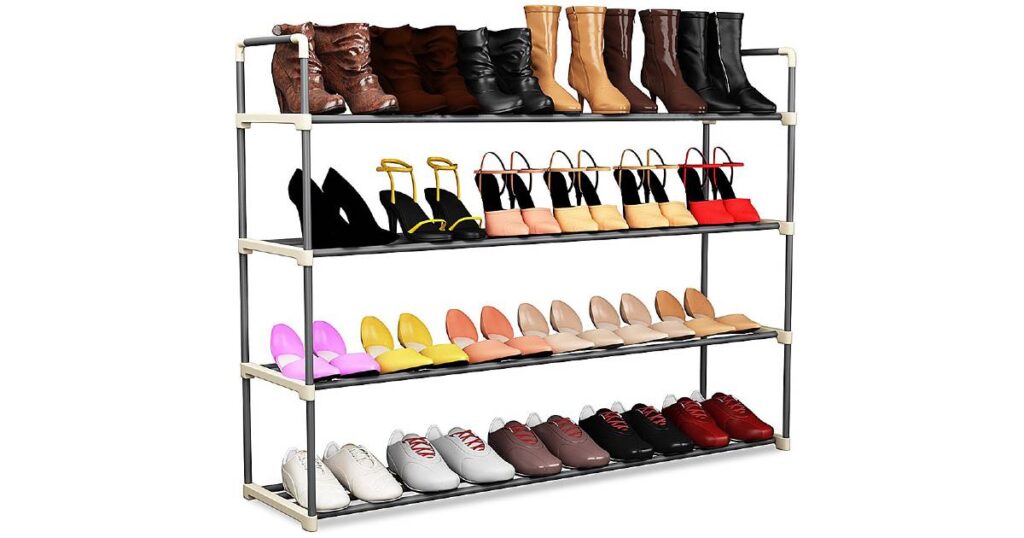 Rack de Almacenamiento para 24-Pares de Zapatos