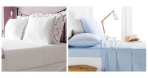 Set de Sábanas Satin Almus 1000 Thread Count Egyptian-Quality Cotton