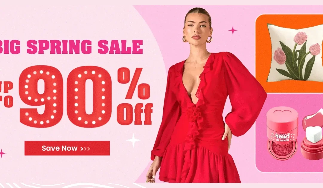 Venta de Primavera en SHEIN con HASTA un 90% de Descuento