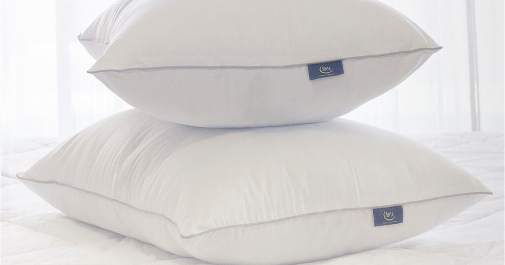 Almohadas Serta Soft & Natural Organic 2-Pack en Macy's
