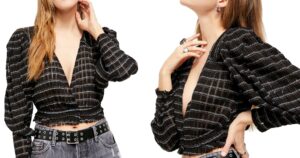 Blusa Free People Girlfriend Top