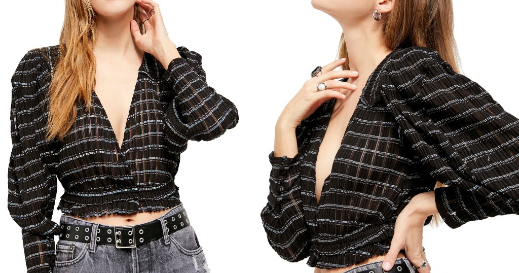 Blusa Free People Girlfriend Top