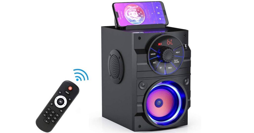 Bocina Inalámbrica Portátil con Bluetooth