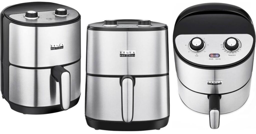 Freidora de Aire Análoga Bella 4.3Qt