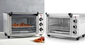 Fridora de Aire Black and Decker Crisp and Bake