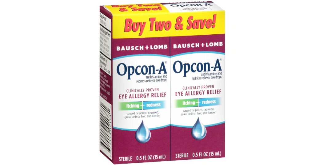 Gotas para los Ojos Opcon-A Redness Reliever 2-Pack en Walgreens