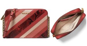 Michael Kors Jet Set Large East West Leather Crossbody