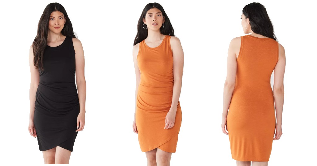 Traje Nine West Tulip Hem Sleeveless
