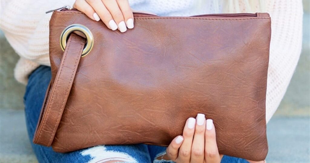 Oversized Everyday Clutch en Jane