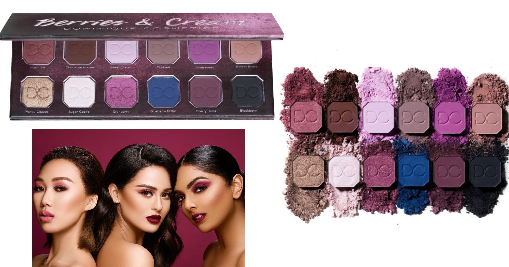 Paleta de Sombras Dominique Cosmetics Berries and Cream