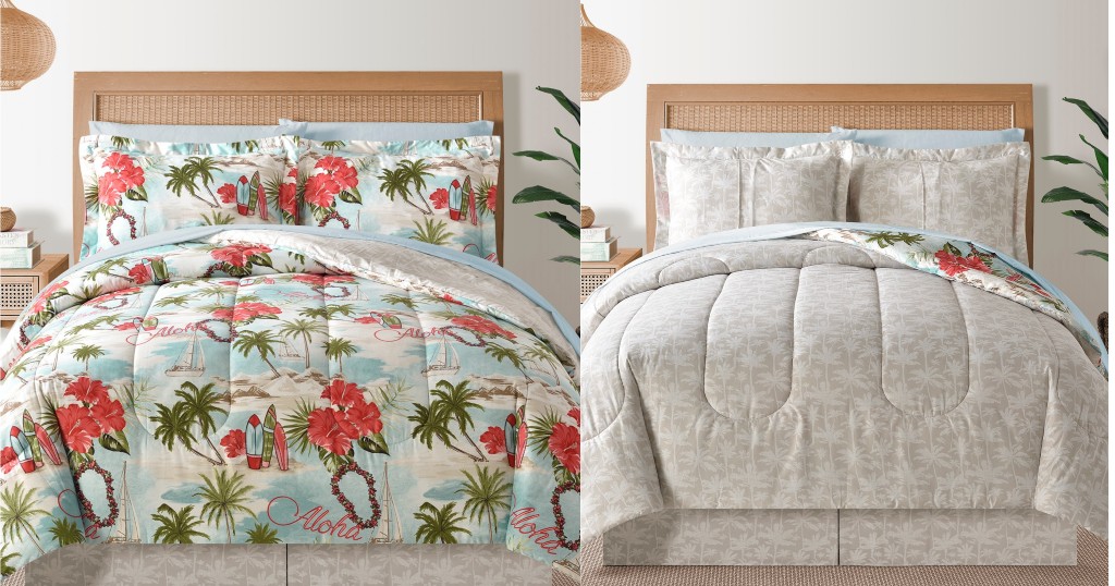 Set de Comforter Fairfield Square Hawaii 8 pc