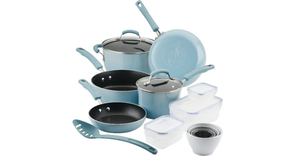 Set de Ollas Rachael Ray de 19-Piezas en Macy's