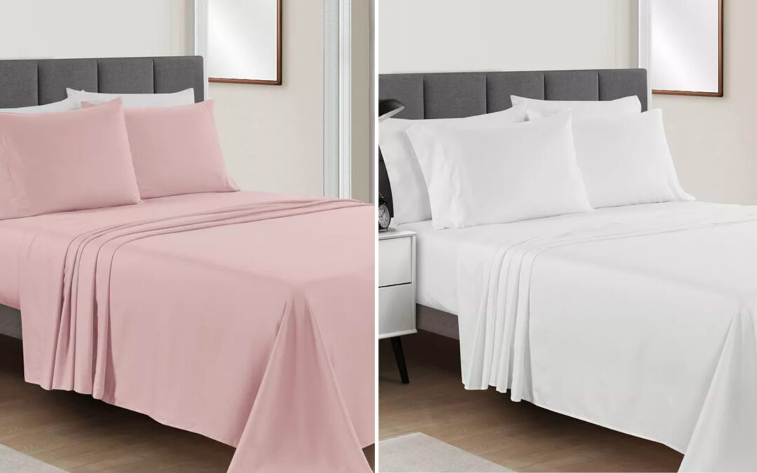 Set de Sábanas de Microfibra de 4-Piezas Sunham DESDE $12 (Reg. $65) en Macy’s
