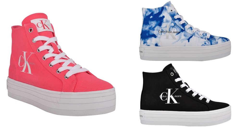Tenis Calvin Klein Jeans Bailee Lace Up High Top