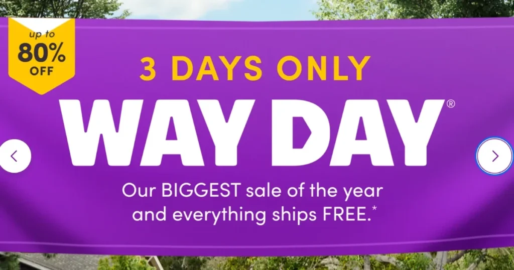 Wayfair Way Day