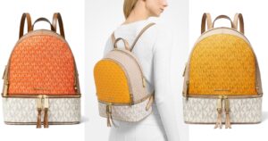 Backpack Michael Kors Signature Rhea Zip