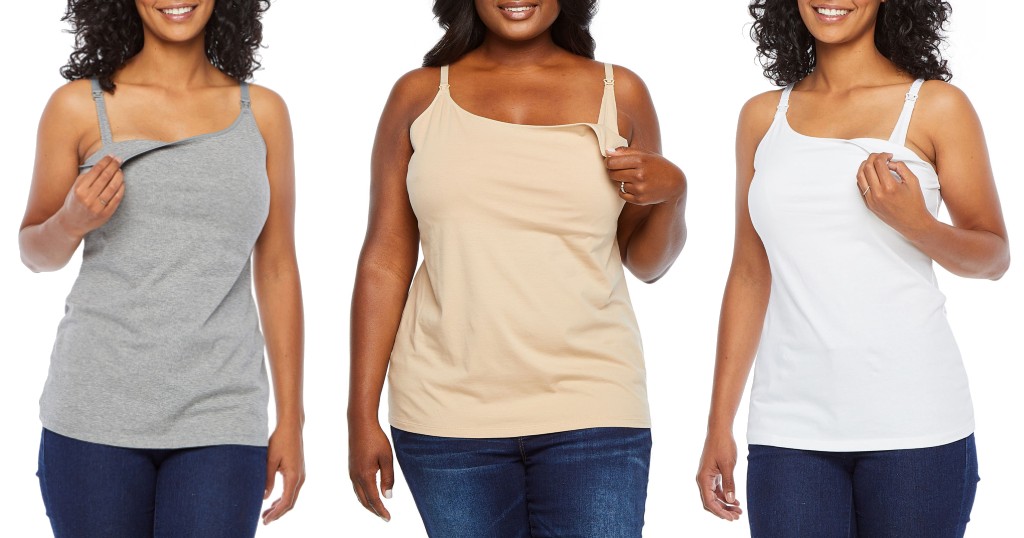 Blusa Belle & Sky Maternity Nursing Cami