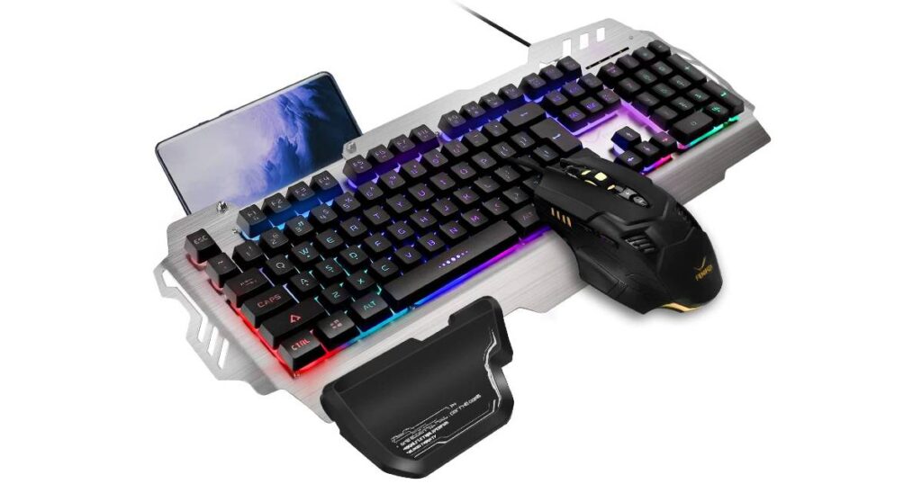 Combo de Teclado y Mouse para Juegos