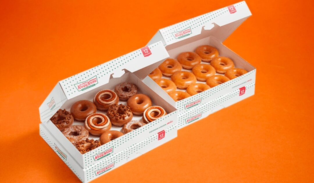 DOBLE Docena de Donas SOLO $16.99 Krispy Kreme