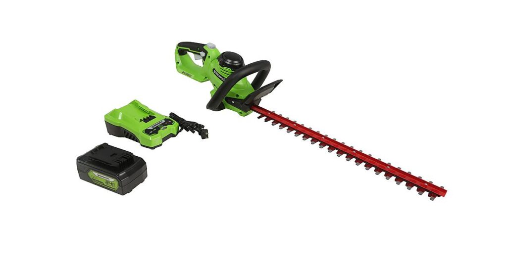 Greenworks Cordless Hedge Trimmer