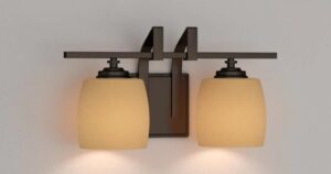 Hampton Bay Vanity Light en Home Depot