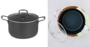 Olla Sedona Hard Anodized 8 Qt con Tapa
