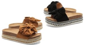 Sandalias Krush Bow Detail Cleated