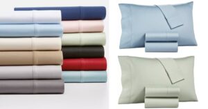 Set Sabanas de 4 Piezas AQ Textiles 1250 Hilos
