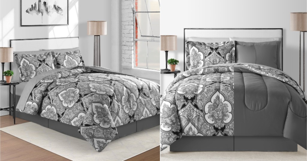 Set de Comforter Fairfield Square Collection Gotham Reversible