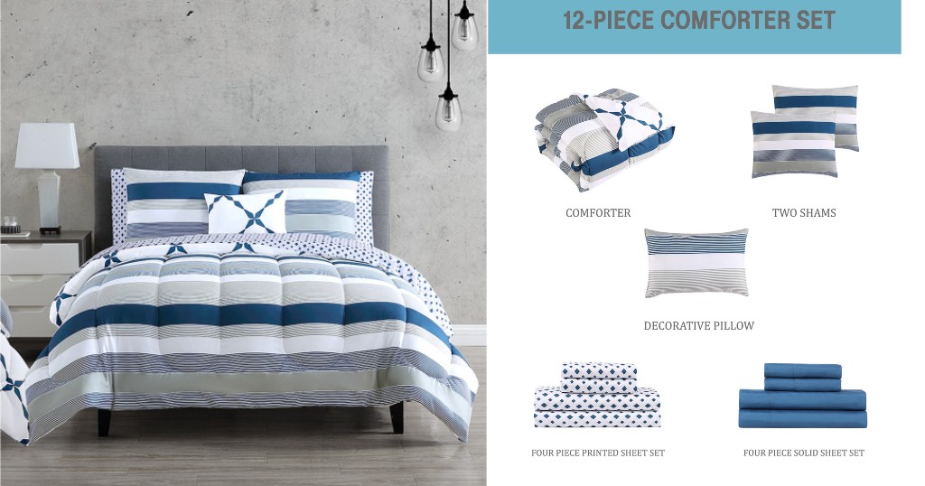 Set de Comforter Hallmark Collectibles Emmy 12 Piezas